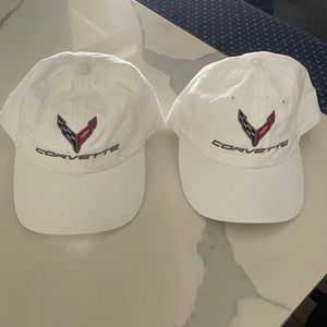 White corvette hats